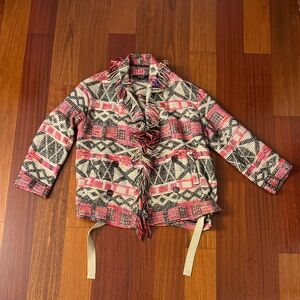 Zara Multicolor Sweater Cardigan